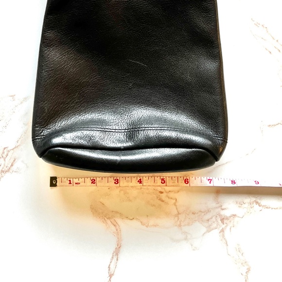 Nine West Black Genuine Leather Handbag - Picture 6 of 9